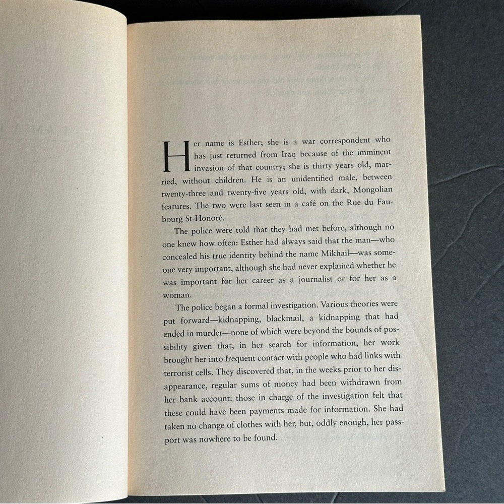 The Zahir: A Novel by Paulo Coelho | Fiction, Mystery | Paperback Book - Picture 7 of 8